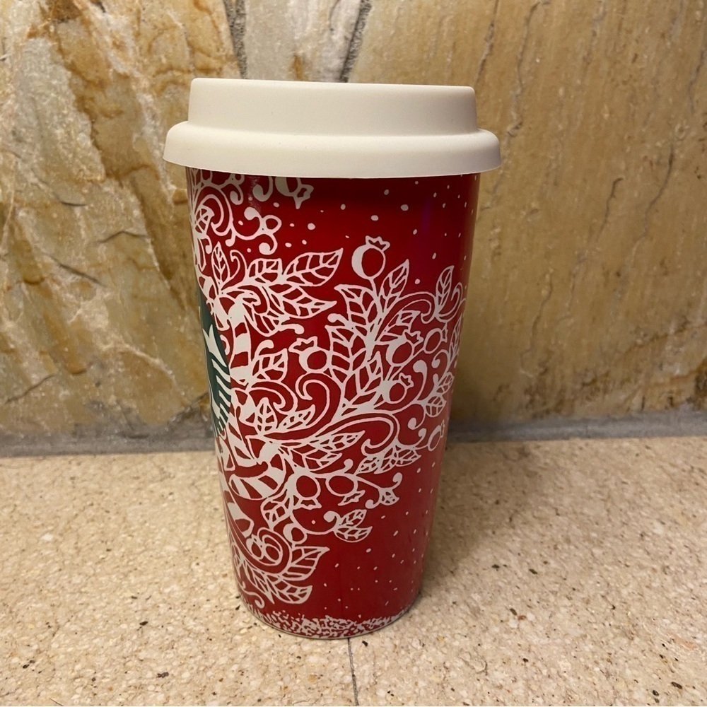 3 Starbucks Christmas Holiday travel mugs - Picture 9 of 16